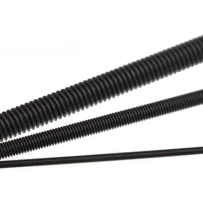 Aço de carbono óxido negro simples direto DIN938 parafusos de perfurador parafusos de chumbo com acabamento de zinco