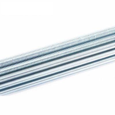 Fino de zinco M4-M48 A2-70 A4-70 Aço inoxidável aço galvanizado aço carbono parafuso roscado