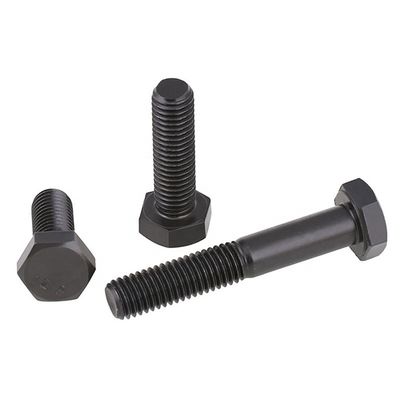 Comprimento 20mm-300mm H.D.G Grade 8.8 DIN 933 DIN 931 High Tensile Black Oxide Hex Head Bolts