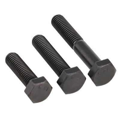 Comprimento 20mm-300mm H.D.G Grade 8.8 DIN 933 DIN 931 High Tensile Black Oxide Hex Head Bolts