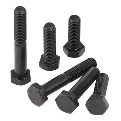 Comprimento 20mm-300mm H.D.G Grade 8.8 DIN 933 DIN 931 High Tensile Black Oxide Hex Head Bolts