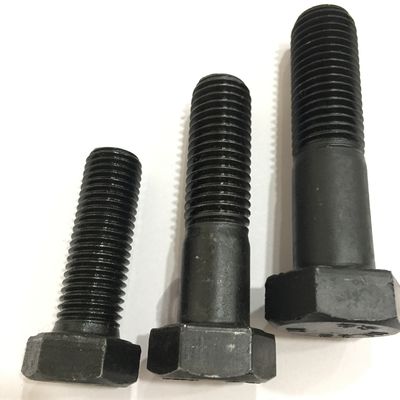 Bolsas métricas de alta resistência DIN 931/933 Bolsas hexadecimais e porcas zinco 4.8/6.8/8.8/10.9/12.9