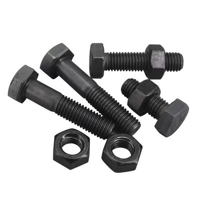 Bolsas métricas de alta resistência DIN 931/933 Bolsas hexadecimais e porcas zinco 4.8/6.8/8.8/10.9/12.9
