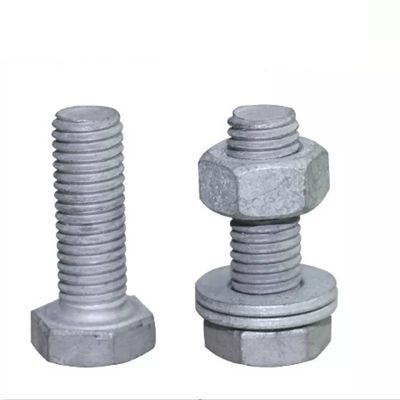 35crmo Revestimento de zinco 10.9 Material de parafusos para ambientes difíceis e exigentes