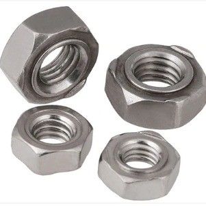 Sistema de medição métrica Soldar por nozes hexagonais DIN929 Aço carbono para indústria pesada