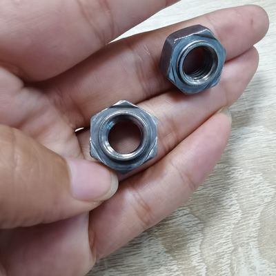 Sistema de medição métrica Soldar por nozes hexagonais DIN929 Aço carbono para indústria pesada