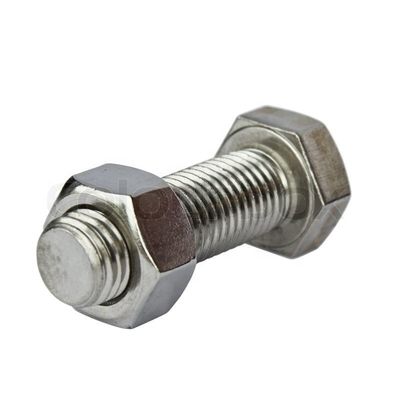 ISO9001 Certificado M2-M100 DIN931 DIN933 Hex Head Bolts And Nuts com e certificação