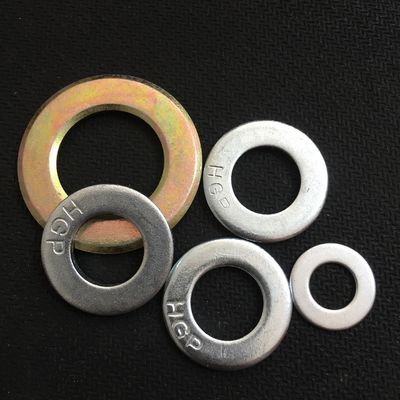 Todos os tamanhos de aço inoxidável DIN 125 Large Flat Washer Steel Finish Plain SS304