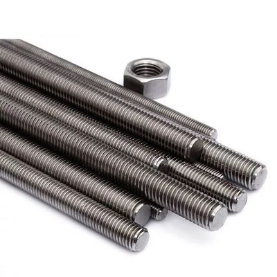 Padrão DIN975 A307 Alta precisão de aço inoxidável Unc threaded bar Grade 4.8/6.8/8.8
