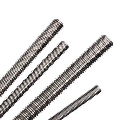 Padrão DIN975 A307 Alta precisão de aço inoxidável Unc threaded bar Grade 4.8/6.8/8.8