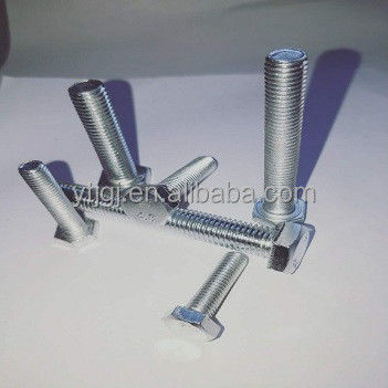 DIN933/931 parafusos hexagonais com porcas e rolhas Grau 4.8/6.8/8.8/10.9 10mm-300mm