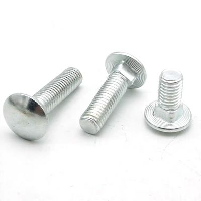 ISO9001 Certificado ZINC Finish Personalizar parafuso parafuso de transporte DIN603 para suas necessidades