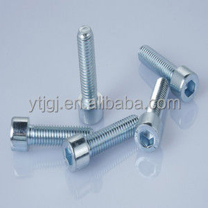 Standard DIN aço inoxidável Hex Allen chave parafusos DIN912 zinc plating Hex parafusos grau 4.8