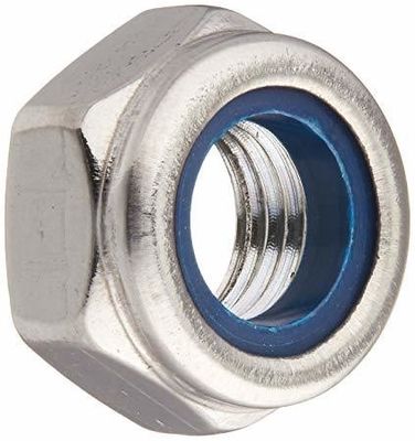 DIN985 DIN982 Galvanizado M8 M10 M12 Nylon Insert Lock Nut Metric Black Oxide Finish
