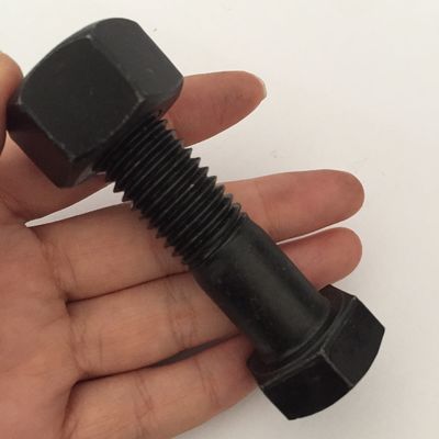 Zinco amarelo ANSI Hebei Grade de fixação 4.8/8.8/10.9 M6 M8 M10 M12 M16 DIN933 Hex Bolto