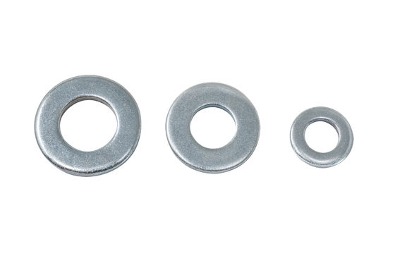 Vender máquina de lavar de aço carbono simples galvanizado DIN125 para M2.5-M48 grau 4.8/8.8/12.9