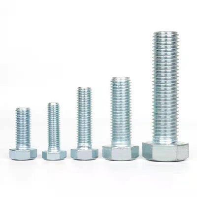 Hebei Fastener DIN Standard UNC UNF Hex Bolt 1/2 3/8 1/4 5/16 Grau 4.8/8.8/10.9 ASTM/BSW