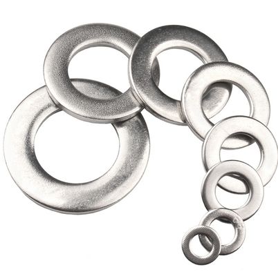 Vender máquina de lavar de aço carbono simples galvanizado DIN125 para M2.5-M48 grau 4.8/8.8/12.9