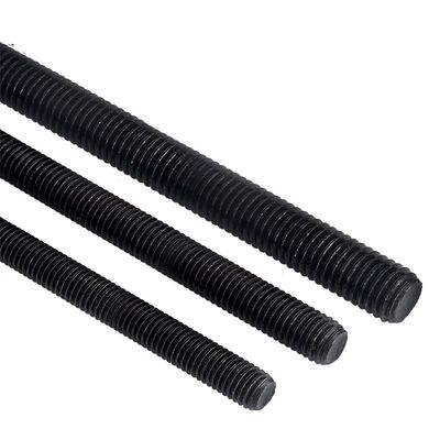 Parafusos de borracha de óxido negro DIN938 com grau 4.8/ 8.8/ 10.9/ 12.9 Ect/