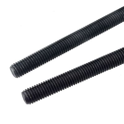 Parafusos de borracha de óxido negro DIN938 com grau 4.8/ 8.8/ 10.9/ 12.9 Ect/