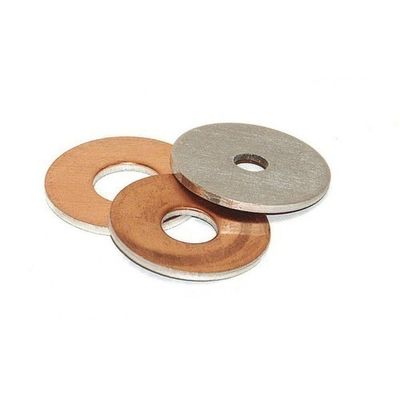 Máquina de lavar bi-metálico de estilo plano para peças de metal de cobre de alumínio de latão de carbono