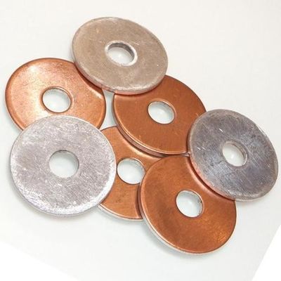 Máquina de lavar bi-metálico de estilo plano para peças de metal de cobre de alumínio de latão de carbono