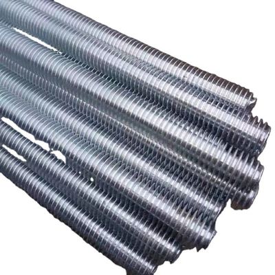 304 316 Ferro inoxidável de cabeça dupla parafusos DIN975 Full Tooth Stud com acabamento simples