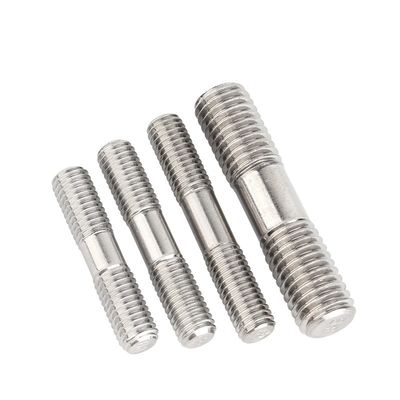304 Parafuso de cabeça dupla Oxidação de fio de escurecimento de extensão Espessura do parafuso MM1-MM500