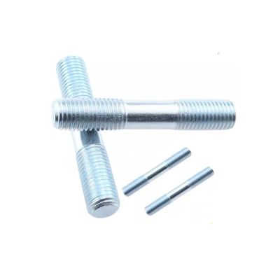 304 Parafuso de cabeça dupla Oxidação de fio de escurecimento de extensão Espessura do parafuso MM1-MM500