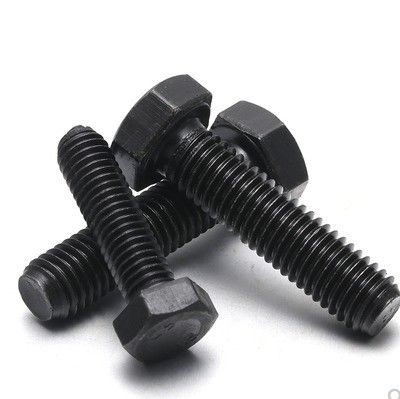 Ferramenta de fixação em aço inoxidável para parafusos hexadecimais e porcas Din933 HDG Grau 4.8/ 8.8/ 10.9/ 12.9 Ect