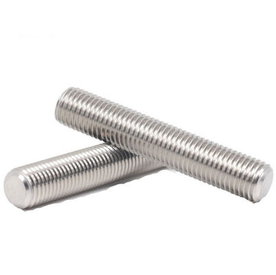 Suporte personalizado OEM DIN975 resistência da haste roscada aço inoxidável Full Thread Stud