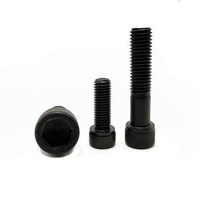 Hebei Fixação de aço carbono 4.8 8.8 10.9 12.9 Classe Negro DIN912 Hex Socket Bolto Allen Bolto