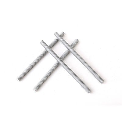 Indústria Geral Rodas com rosca de aço inoxidável DIN975 976 para galvanização a quente