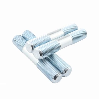 M5-M100 Alta resistência de parafuso de cabeça dupla DIN938 Rod de parafuso estendido para personalização OEM