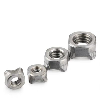 Medida métrica DIN928 aço inoxidável quadrado hexadecimal de soldagem por ponto para M3 M4 M6 M8 M10