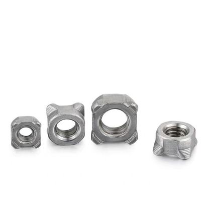 Medida métrica DIN928 aço inoxidável quadrado hexadecimal de soldagem por ponto para M3 M4 M6 M8 M10