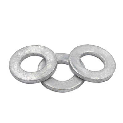 DIN Standard C-Grade Hot-Dip Galvanized Flat Washer para aço carbono ISO9001 aprovado