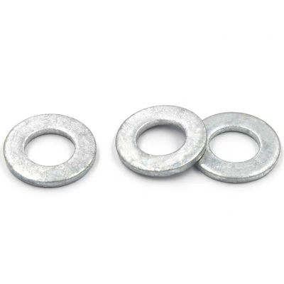 DIN Standard C-Grade Hot-Dip Galvanized Flat Washer para aço carbono ISO9001 aprovado