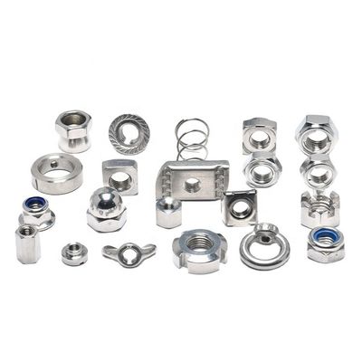 Finitura galvanizada ZINC M36 Hex Head Nut DIN934 para peças de máquinas industriais