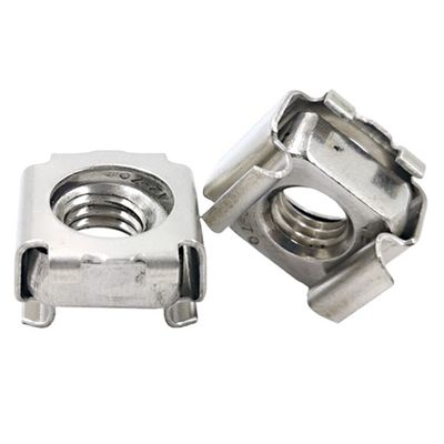 Indústria Automóvel 304 aço inoxidável Clamp Nut Floating Square Nut Sheet Fastener