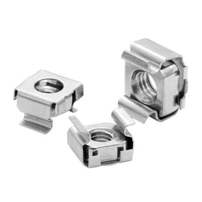 Indústria Automóvel 304 aço inoxidável Clamp Nut Floating Square Nut Sheet Fastener