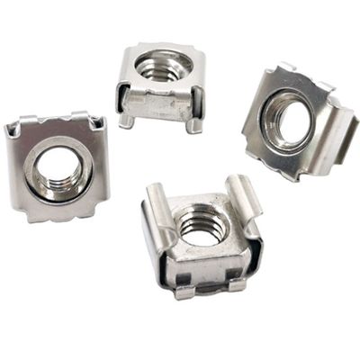 Indústria Automóvel 304 aço inoxidável Clamp Nut Floating Square Nut Sheet Fastener