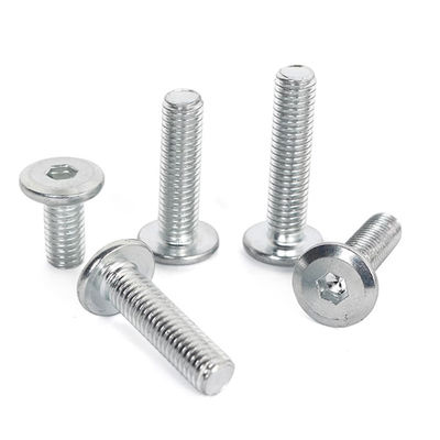DIN7420 Flat Round Head Hexagon Socket Screw para Mobiliário de Madeira de Máquina