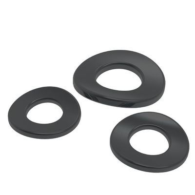 Indústria Geral M1.7-M31 Lavadora elástica de aço inoxidável com almofada de pico de três ondas