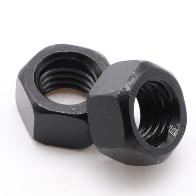 Certificado ISO9001 Óxido Negro M2-M30 Hex Nut DIN934 Nut e parafusos para construção