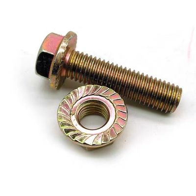 M19 M20 M21 Bolto de flange grau 10.9/12.9 DIN6921 em acabamento liso para fixação segura