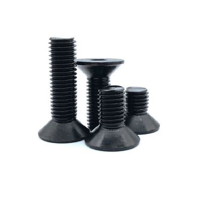 Grade de alta resistência preta 10.9 Soquete hexagonal contra cabeça afundada parabraço DIN 7991 M2-M100