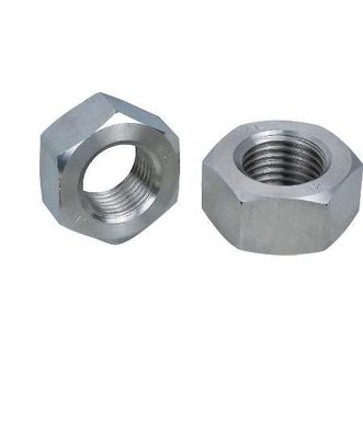 Métrica M4-M52 Nozes hexadecimais de aço carbono e aço inoxidável para diversas aplicações