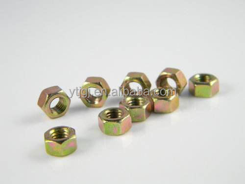Todos os tamanhos de aço inoxidável de carbono Nuts hexadecimais pesados personalizáveis DIN934 com DIN padrão