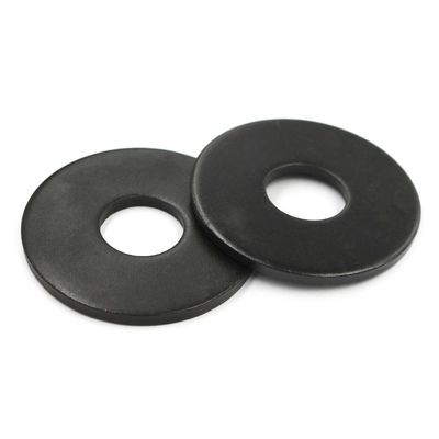 Parafusos espessados DIN125 Plain Copper Aluminum Flat Pad para lavadoras de metal de zinco preto